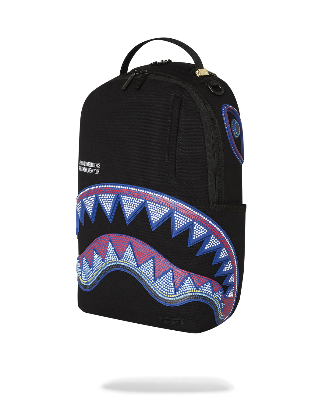 SPRAYGROUND® BACKPACK A.I. AFRICAN INTELLIGENCE BORN AND RAISED BACKPACK - SANDFLOWER COLLAB
