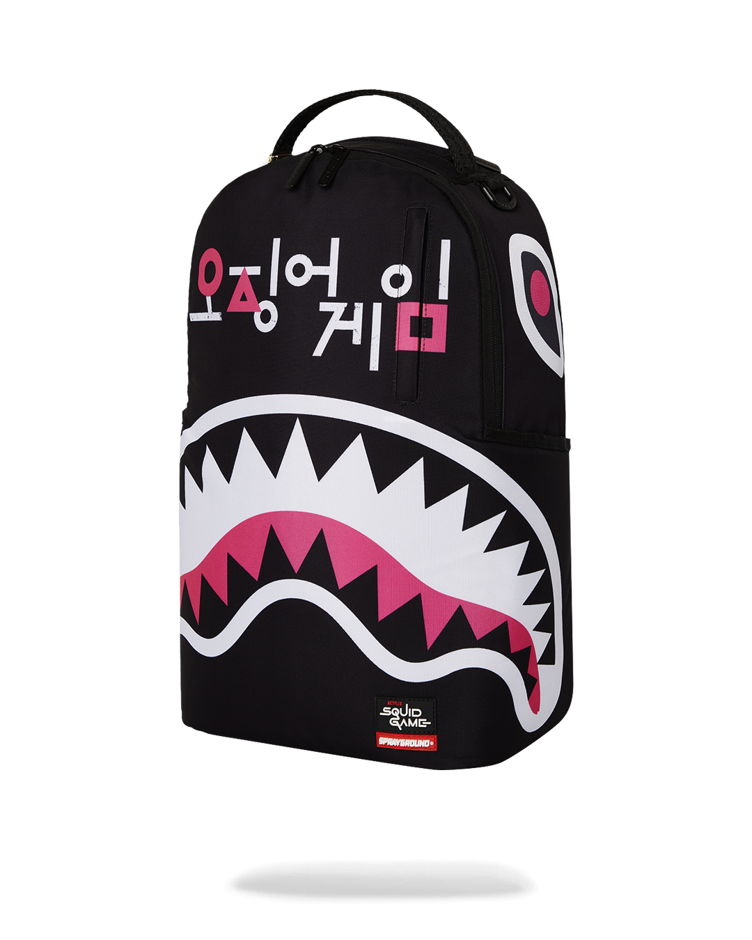 SPRAYGROUND® BACKPACK SQUID GAME LOGO SHARK MOUTH DLXR BACKPACK