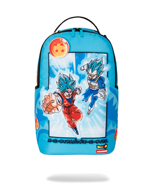 SPRAYGROUND® BACKPACK SUPER SAIYAN BLUE GOKU AND VEGETA