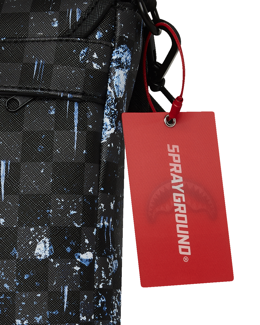 SPRAYGROUND® SLING FIRE & ICE SHARK MESSENGER SLING