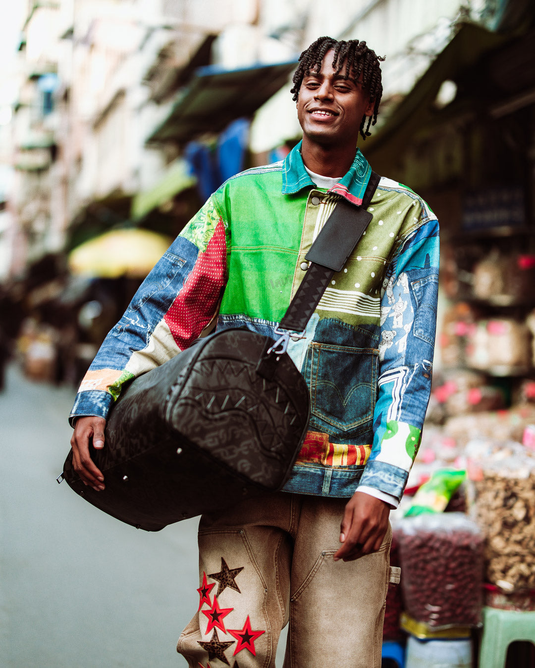 SPRAYGROUND® DUFFLE 3AM CHECK DUFFLE