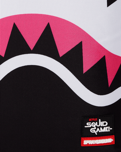 SPRAYGROUND® BACKPACK SQUID GAME LOGO SHARK MOUTH DLXR BACKPACK