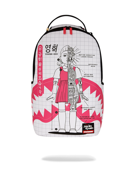 SPRAYGROUND® BACKPACK SQUID GAME ROBOT GIRL DLXSV BACKPACK