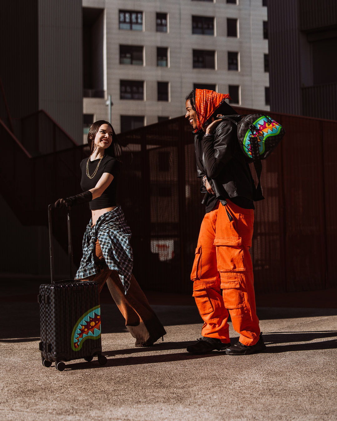 SPRAYGROUND® DUFFLE SLIME TAKEOVER DUFFLE