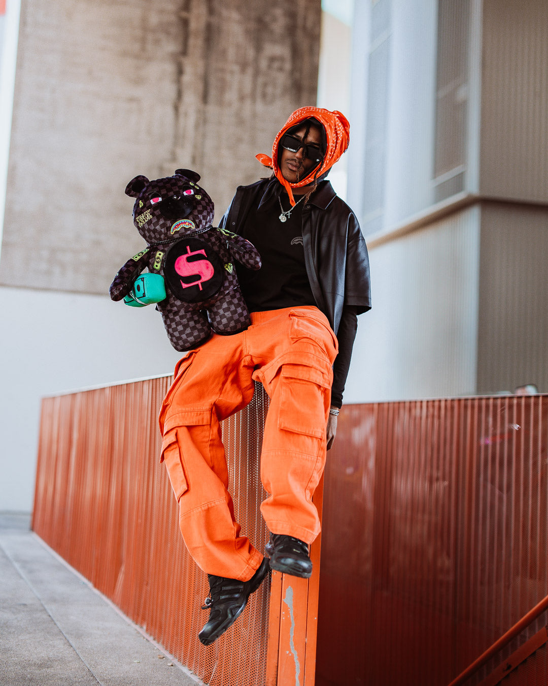 SPRAYGROUND® BACKPACK SLIME TAKEOVER MONEYBEAR BACKPACK