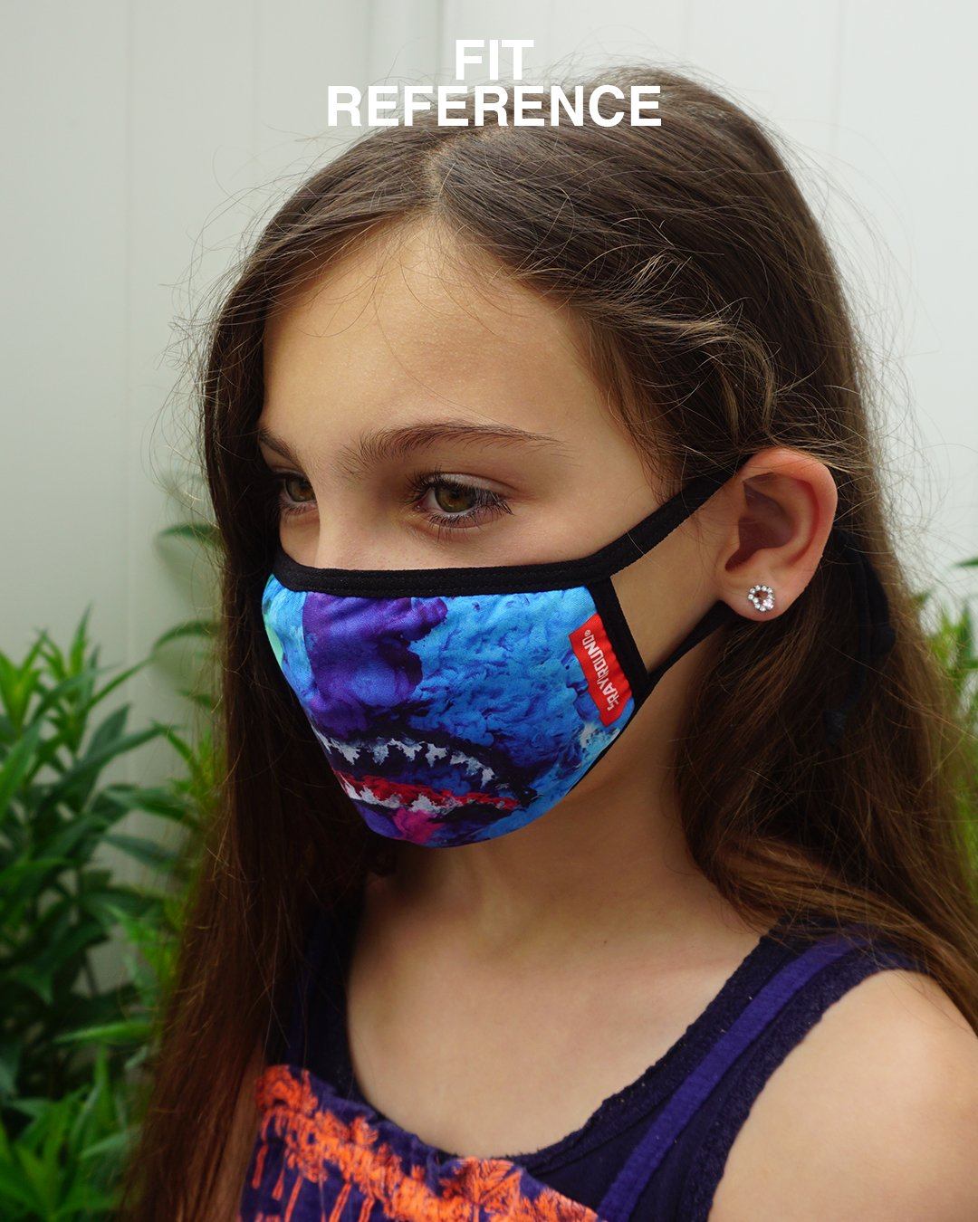 SPRAYGROUND® FASHION MASK KIDS FORM FITTING MASK: SPUCCI LEOPARD